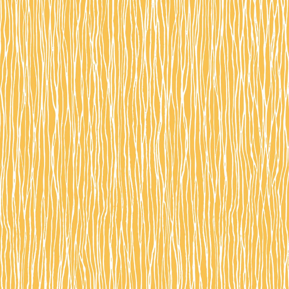Patton Wallcoverings JJ38034 Rewind Jacaranda Wave In Yellow Wallpaper
